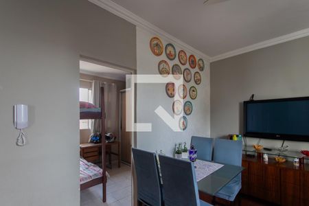 Sala de apartamento à venda com 3 quartos, 53m² em Santa Monica, Belo Horizonte