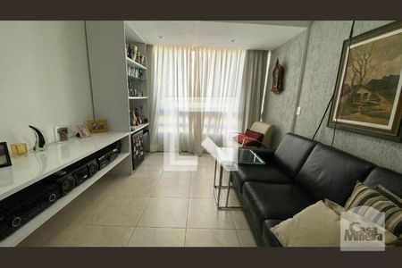 Sala de apartamento à venda com 3 quartos, 95m² em Buritis, Belo Horizonte