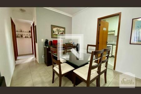 Sala de apartamento à venda com 3 quartos, 95m² em Buritis, Belo Horizonte