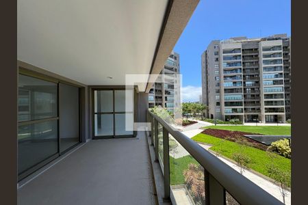 Varanda de apartamento à venda com 3 quartos, 125m² em Barra da Tijuca, Rio de Janeiro