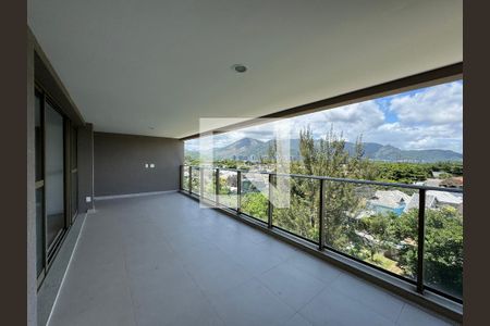 Varanda de apartamento à venda com 4 quartos, 187m² em Barra da Tijuca, Rio de Janeiro