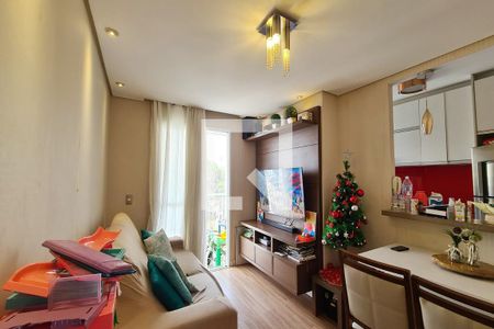 Sala de apartamento para alugar com 2 quartos, 65m² em Vila Paulo Silas, São Paulo