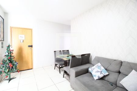 Sala de apartamento para alugar com 2 quartos, 60m² em Pacaembu, Uberlândia