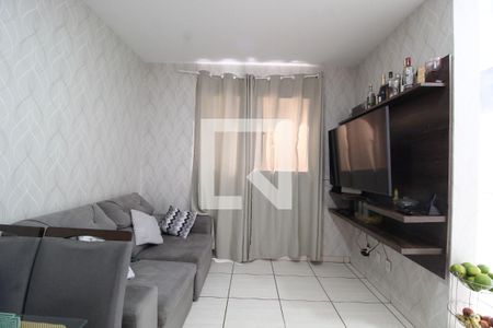 Sala de apartamento para alugar com 2 quartos, 60m² em Pacaembu, Uberlândia