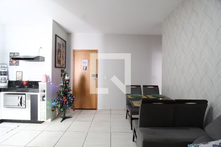 Sala de apartamento para alugar com 2 quartos, 60m² em Pacaembu, Uberlândia