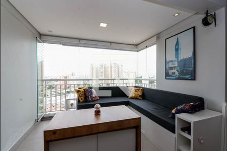 Varanda da Sala de apartamento para alugar com 1 quarto, 63m² em Vila Augusta, Guarulhos