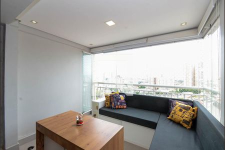 Varanda da Sala de apartamento para alugar com 1 quarto, 63m² em Vila Augusta, Guarulhos