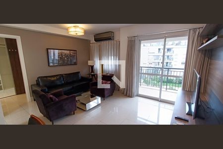 Sala de apartamento para alugar com 1 quarto, 59m² em Jardim Leonor, São Paulo