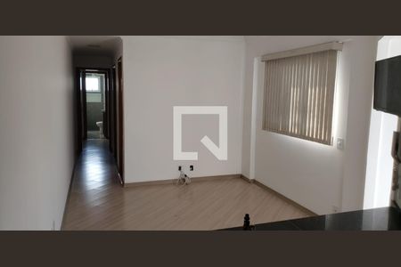 Sala de apartamento à venda com 2 quartos, 64m² em Vila Homero Thon, Santo André