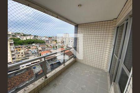 Varanda da Sala de apartamento para alugar com 2 quartos, 60m² em Cachambi, Rio de Janeiro