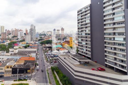 Vista da Sacada de apartamento à venda com 1 quarto, 31m² em Vila Prudente, São Paulo