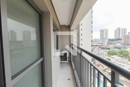 Varanda Sala de apartamento para alugar com 1 quarto, 31m² em Vila Prudente, São Paulo