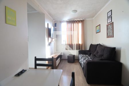 Sala de apartamento para alugar com 2 quartos, 47m² em Olaria, Canoas