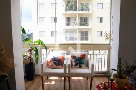 Sala de apartamento para alugar com 3 quartos, 66m² em Vila Monte Alegre, São Paulo