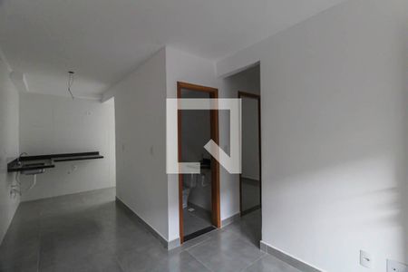 Sala/Cozinha de apartamento para alugar com 2 quartos, 35m² em Cidade Continental, São Paulo