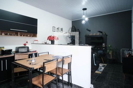 Sala/Cozinha de casa para alugar com 2 quartos, 70m² em Cidade Antônio Estêvão de Carvalho, São Paulo