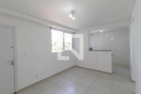 Sala de apartamento para alugar com 2 quartos, 45m² em Bom Jesus, Contagem