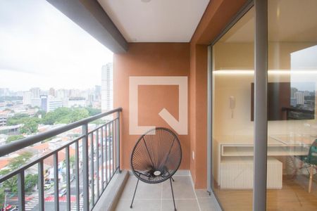 varanda de apartamento para alugar com 1 quarto, 28m² em Santo Amaro, São Paulo