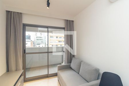 Sala de apartamento para alugar com 1 quarto, 35m² em Consolação, São Paulo