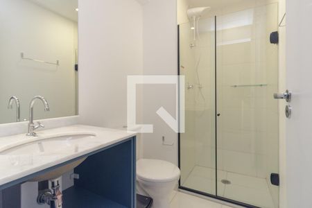 Banheiro de apartamento para alugar com 1 quarto, 32m² em Consolação, São Paulo