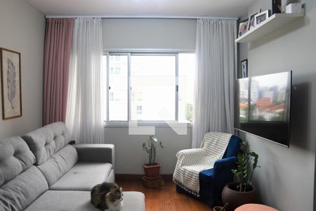 Sala de apartamento à venda com 3 quartos, 100m² em Vila Clementino, São Paulo