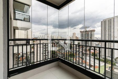 Varanda da Sala de apartamento para alugar com 1 quarto, 35m² em Vila Nair, São Paulo