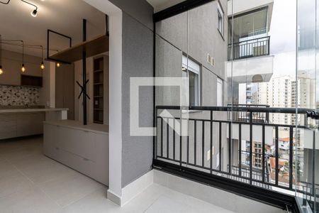 Varanda da Sala de apartamento para alugar com 1 quarto, 35m² em Vila Nair, São Paulo