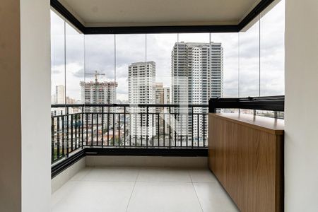 Varanda da Sala de apartamento para alugar com 1 quarto, 35m² em Vila Nair, São Paulo