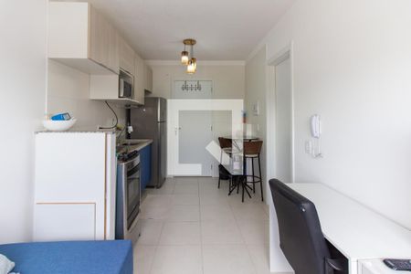 Sala de apartamento para alugar com 1 quarto, 27m² em Barra Funda, São Paulo