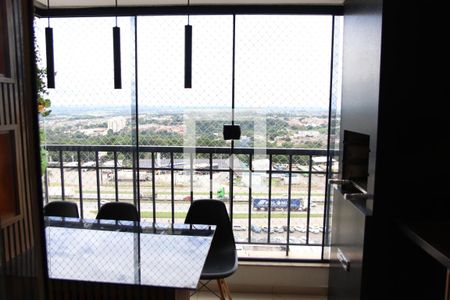 Varanda gourmet de apartamento para alugar com 3 quartos, 92m² em Alto da Glória, Goiânia