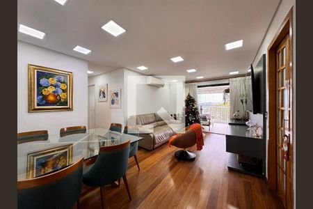 Sala de apartamento à venda com 5 quartos, 124m² em Campestre, Santo André