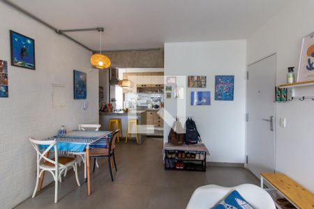 Sala de apartamento para alugar com 3 quartos, 120m² em Barra Funda, São Paulo