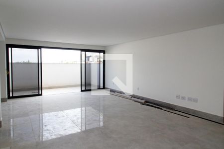 Sala de apartamento à venda com 3 quartos, 250m² em Diamante, Belo Horizonte