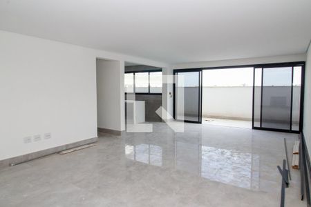 Sala de apartamento à venda com 3 quartos, 250m² em Diamante, Belo Horizonte