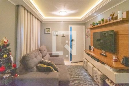 Sala de apartamento à venda com 2 quartos, 50m² em Jardim dos Oliveiras, Campinas