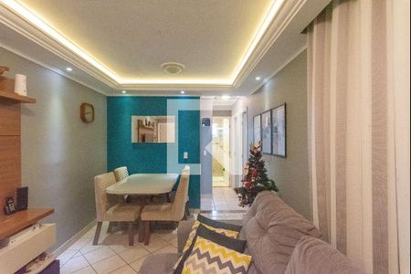 Sala de apartamento à venda com 2 quartos, 50m² em Jardim dos Oliveiras, Campinas