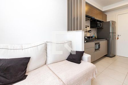 Sala/ Cozinha de apartamento para alugar com 1 quarto, 29m² em Vila das Belezas, São Paulo