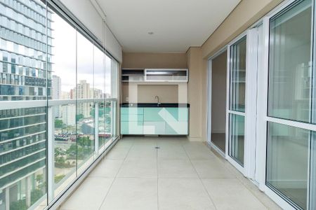 Sala - Varanda de apartamento à venda com 1 quarto, 51m² em Vila Gertrudes, São Paulo