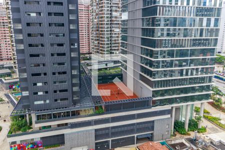 Sala - Vista de apartamento à venda com 1 quarto, 51m² em Vila Gertrudes, São Paulo