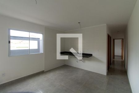 Sala/Cozinha de apartamento à venda com 2 quartos, 45m² em Cidade Continental, São Paulo