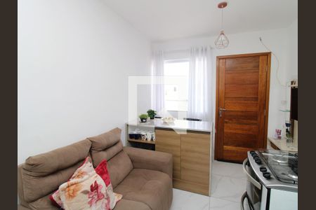 Sala/Cozinha de apartamento para alugar com 1 quarto, 35m² em Vila Constança, São Paulo