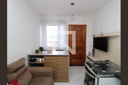 Sala/Cozinha de apartamento para alugar com 1 quarto, 35m² em Vila Constança, São Paulo