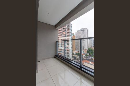 Studio - Varanda de kitnet/studio para alugar com 1 quarto, 31m² em Pompeia, São Paulo