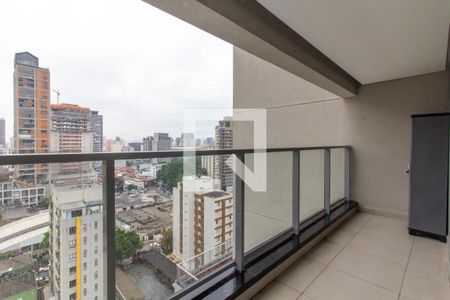 Studio - Varanda de kitnet/studio para alugar com 1 quarto, 31m² em Pompeia, São Paulo