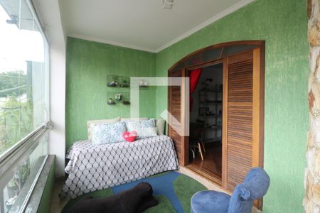 Varanda da Suíte  de casa à venda com 3 quartos, 100m² em Jardim Vila Formosa, São Paulo