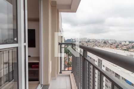 Sacada da Sala de apartamento para alugar com 1 quarto, 31m² em Butantã, São Paulo