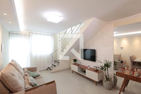 Sala de casa de condomínio para alugar com 2 quartos, 100m² em Copacabana, Belo Horizonte