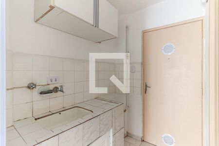 Cozinha de kitnet/studio à venda com 1 quarto, 34m² em Vila Buarque, São Paulo