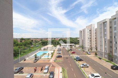 Vista Sala de apartamento para alugar com 2 quartos, 56m² em Quintino Facci Ii, Ribeirão Preto