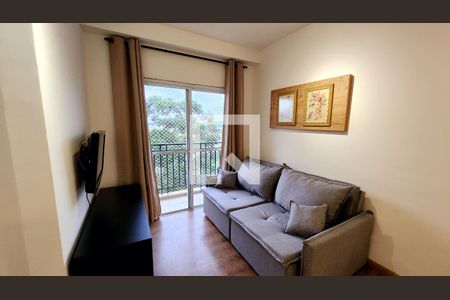 Sala de apartamento para alugar com 2 quartos, 49m² em Jardim Ermida I, Jundiaí